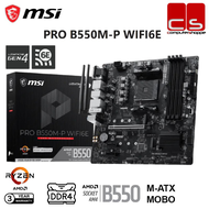 MSI PRO B550M-P WIFI6E DDR4 AM4 M-ATX Motherboard+ AMD Processor Combo/R3-3200G/R5-5500/R5-5600/R5-5