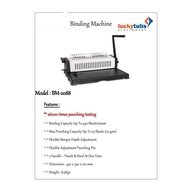 2088C Heavy Duty COMB BINDING MACHINE cutter machine (2 Handle)