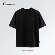 AEIOU Memo เสื้อยืด Standard Supersoft New Iconic & Fox Logo เสื้อเรียบลายปักเล็ก