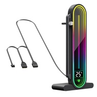 【BBI】- Video Card Stand GH3 PRO Temperature Display Supporting Frame ARGB Vertical Adjustable Graphi