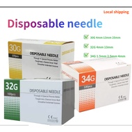 Disposable Hypodermic Needle 30G 32G 34G Disposable Beauty Needle Beauty Meso Needle Independent pac