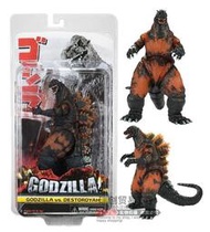 熱賣2024NECA燃燒紅蓮哥斯拉Godzilla1995年版怪獸奧特曼手辦模型公仔玩具