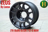 ล้อแม็ก ขอบ16 6H139.7 Lenso Wheel Zeus-19 16x8.5 ETO MBWราคาชุด4วงมีรับประกันนาน3ปี️ As the Picture One