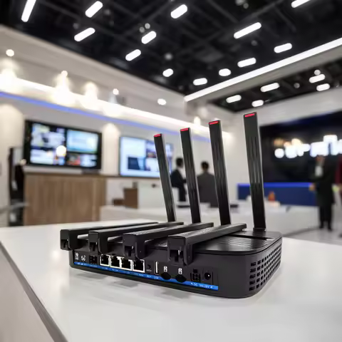 Wifi 7 Cpe Modem 5g Lte Cpe MT7988AV 5G CPE 4G/5G Ultra SDX75 Wifi6 Router With Dual Sim Card Slote 