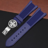 Suitable for  PP Patek Philippe 5711 5712 7010G Nautilus Notch Silicone Rubber Strap For Men