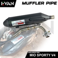 EVAN.PH Yamaha MIO Sporty V4 Muffler Pipe Made in mio sporty 1902