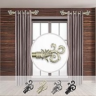 Rod Desyne Jean 1" Side Single Curtain Rod, 12-20 inch, Gold