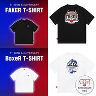 [T1] Korea T1 Faker / BoxeR 20th Anniversary Short Sleeves T-Shirt