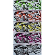 kawasaki ksr decal /sticker  complete