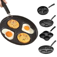 Thickened Four-hole Heart-shaped Non-stick Omelette Universal Stovetop Pan Omelette Pan Z1y9