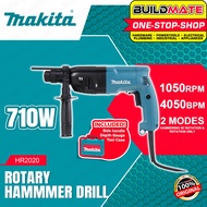 BUILDMATE Makita 710W Rotary Hammer Variable Speed PLUS Chipping 20mm Gun Jack  3/4 2.2J SDS HR2020