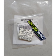 ORIGINAL FUSE BOX LEVEL STICKER ORIGINAL BOX STICKER KGP 56030-0241