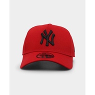 Yankees Red on black A-Frame adjustable 9forty hat