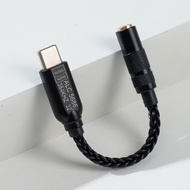 USB Type-C to 3.5mm Earphone Adapter ALC5686 HiFi DAC USB-C To 3.5mm Jack Headphone Audio AUX Cable 