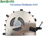5F10S14187 CPU Cooling Fan For Lenovo ThinkBook 16 G7 QOY 21NH 5F10S14188 BNB506S5H-001P Laptop Proc