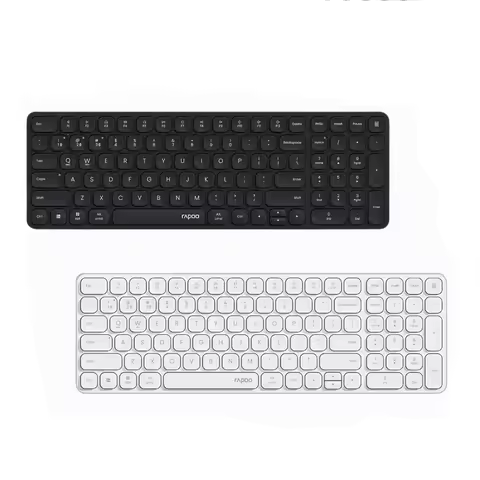 Rapoo E9300G Business Keyboard Wireless/Bluetooth Multi-mode Portable Thin Keyboard 99Keys Long-endu