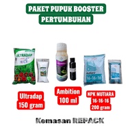 REPACK PLANT GROWTH FERTILIZER PACKAGE AMBITION ULTRADAP & NPK MUTIARA 16-16-16 PLANT GROWTH BOOSTER