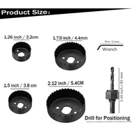 Hole saw set 32mm 38mm 44mm 54mm
