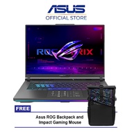 Asus ROG Strix G16 G614JU-N4240W 16inch QHD 240HZ/Intel Core i7-13650HX/16GB RAM/1TB SSD /NVIDIA GeForce RTX 4050 6GB/Windows 11 Laptop ROG Strix G16 G614JU-N4240W