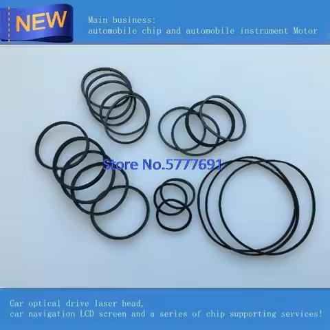 FREE post 20pcs/bag DVD CD VCD Transmission belt all size folded lenth 2.5-5.5cm thickness 1.2mm rub