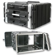 (READY STOCK)ABS-6U ABS 6U Long Flight Case Equipment Case For Amplifier