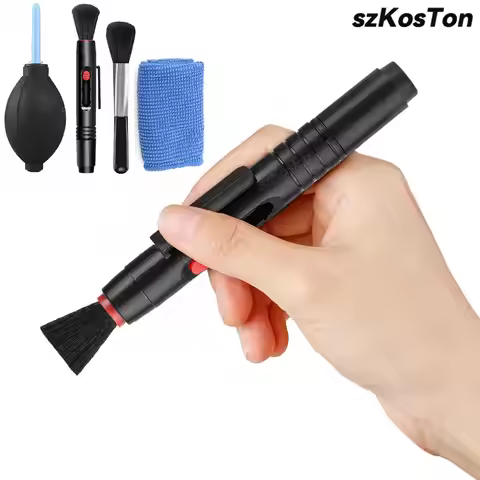 Lens Cleaning Pen with Soft Brush Double-Sided Carbon Head for Camera Lens Optical Lens Glasses PS4 