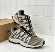 Salomon XA Pro 3D Brown Gray White Mesh Outdoor Hiking Sneakers Unisex