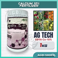 Agrishop AG Tech 1kg Calcium EDTA 10% (Ca) Kalsium Chelate Fertilizer Baja AB Sayur Buah Fertigasi H