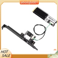 10Gbps Network Card LAN Controller Card 10Gbps AQC113 M.2 B+M to RJ45 Network Card Single-Port LAN C