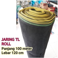 Jaring Tl 100 Meter/ Waring Hitam/ Jaring Pagar Ayam/ Jaring Pagar