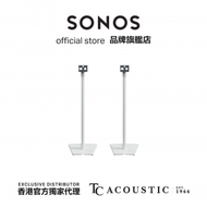 Sanus 座地架 (對) 白色 (Sonos One, One SL, Play:1 及 Play:3 專用)