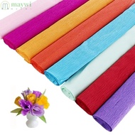 MAYWI Crepe Paper, DIY Handmade flowers Flower Wrapping Bouquet Paper, Funny Production material paper Thickened wrinkled paper Wrapping Paper