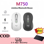 𝐋𝐎𝐆𝐈𝐓𝐄𝐂𝐇_ Signature Plus M750 Wireless Mouse | Tetikus Tanpa Wayar Silent Click | Bluetooth + USB Re