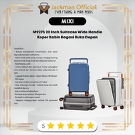 MIXI M9275 20 Inch Suitcase Wide Handle Koper Kabin Bagasi Buka Depan