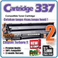 2x Compatible Canon Cartridge 337 Canon337 Black MF211 MF212w MF215 MF217w MF221d MF226dn MF229dw LB