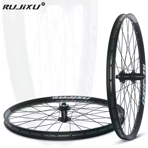 RUJIXU MTB Bike Wheelset 26 27.5 29 32Holes Disc Brake MTB Bicycle AM Enduro DH Wheelset Boost Hub 1