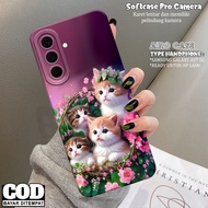 Samsung Galaxy A57 5G Softcase - Fashion Cat Case - Samsung Galaxy A57 5G Case - Pro Camera Silicone