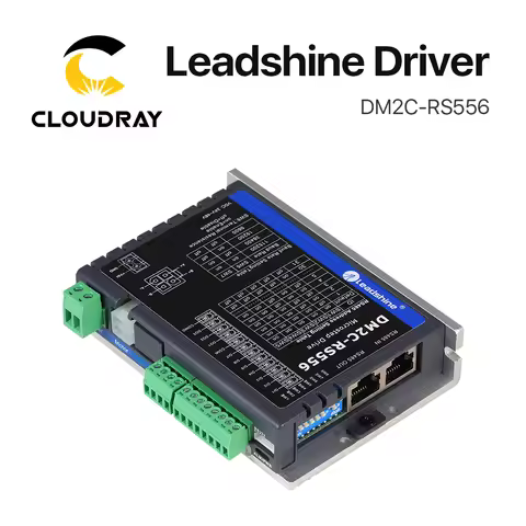 Leadshine DM2C-RS556 Open Loop Drive and Control Integrated 2.1-5.6A 20-50VDC Driver for Nema23/24 S