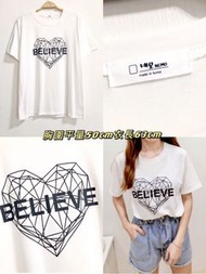 正韓 Believe上衣 賣貨便