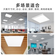 Siling Bersepadu 400x400 Panel Rata Projek Ceruk Cahaya Klip Spring 40*40 Cahaya Panel Honeycomb 4*4