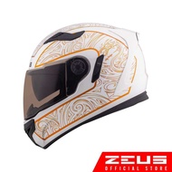 (New Graphic) Zeus Full Face Helmet ZS-813