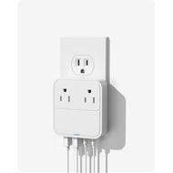 USB C Charger Block,Slim Flat USB Wall Charger Plug with 2 Outlet Ports,Multi USB C Charging Power A