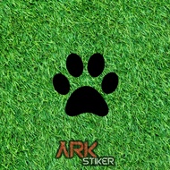 Animal Footprint Cutting Sticker