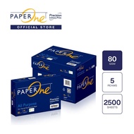 PaperOne All Purpose Paper 80gsm - BOX (2500 Sheets) - Short / A4 / Long