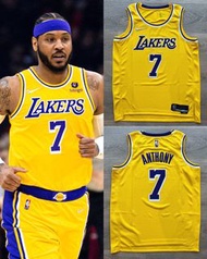 Nba Carmelo Anthony lakers 75th custom sw jersey🌟