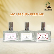【Ready Stock】MCJ BEAUTY PERFUME 30ML x 2 | Peony Blush & Suede | Velvet Rose & Oud | Woody Frangipan