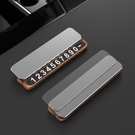 [New Arrival] Upgraded High-End Car Temporary Parking Sign Hidden Metal Moving Number Plate Durable 