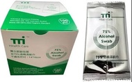 TTI 75% 消毒酒精紙100 片