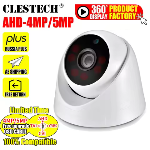 6Led Array CCTV AHD Camera 5MP 4MP 3MP 1080P SONY Analog FULL Digital HD AHD-H 5.0MP indoor infrared