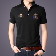 Men's Polo Shirt Summer T-Shirt Fashion Embroidery Men's Polo Shirt Short Sleeve T-Shirt